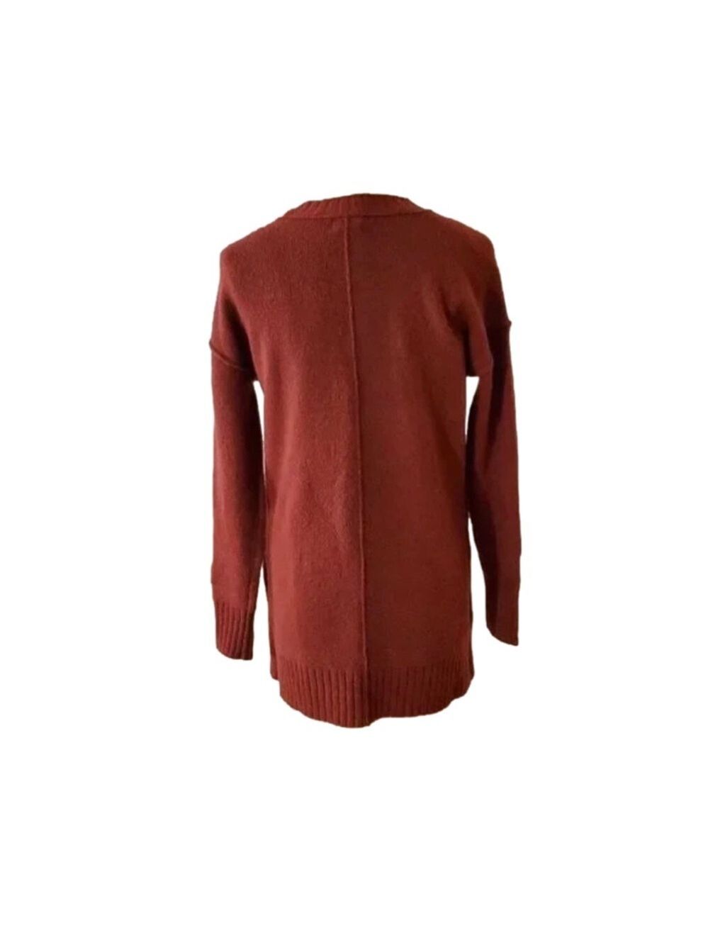 Caslon Burgundy Tunic Sweater Size Small - Picture 4 of 5